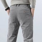 Men's Slim Fit Cotton Pants - Everyday Casual