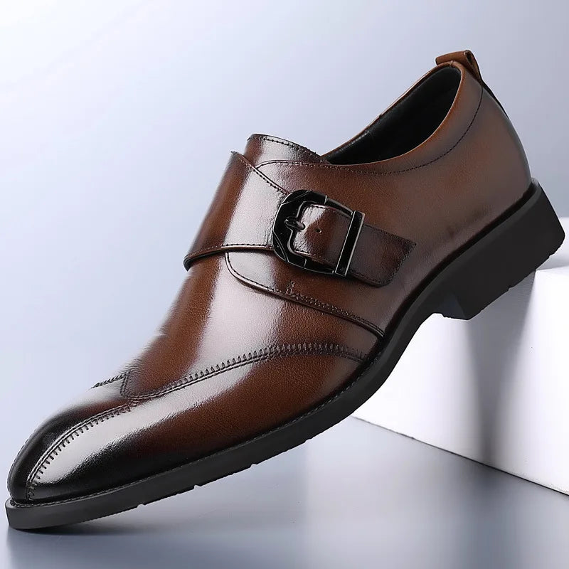 Men's Leather Dress Shoes - Formal Occasion