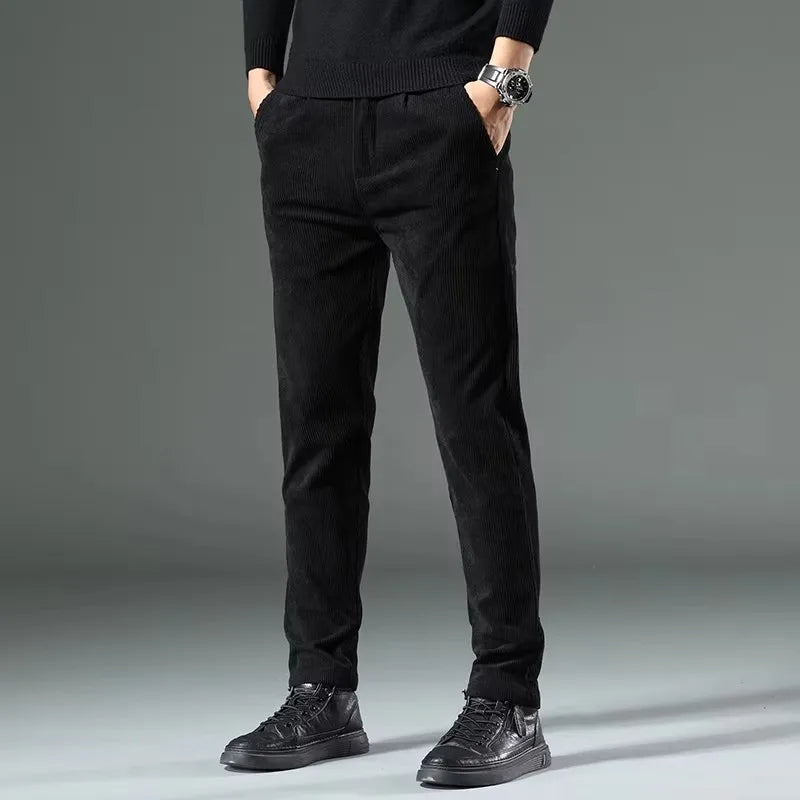 Men's Slim Fit Chino Pants - Business Casual