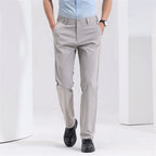 Men's Slim Fit Cotton Trousers - Everyday Casual