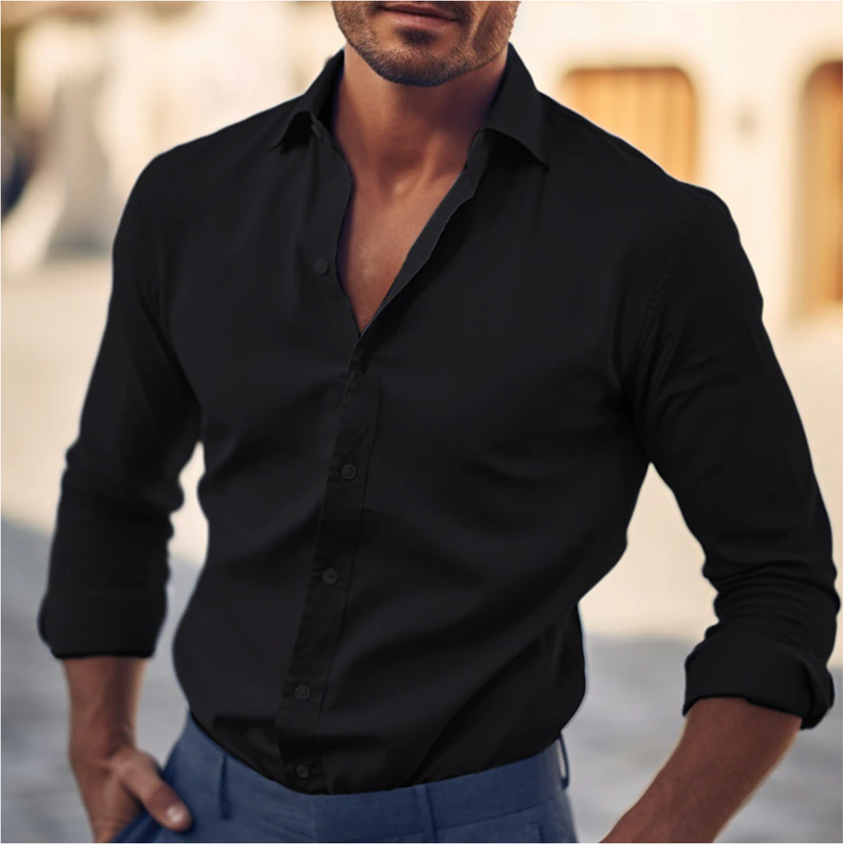 Men's Regular Fit Cotton Shirt - Casual Everyday Wear