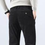 Men's Slim Fit Cotton Pants - Everyday Casual