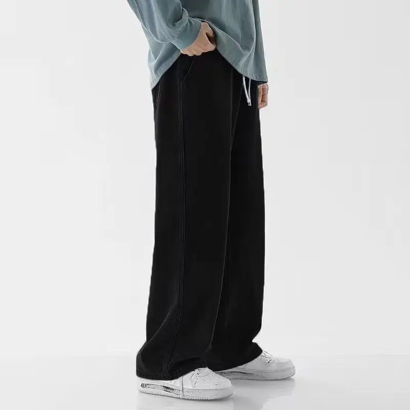 Men's Relaxed Fit Denim Jeans - Casual Wear