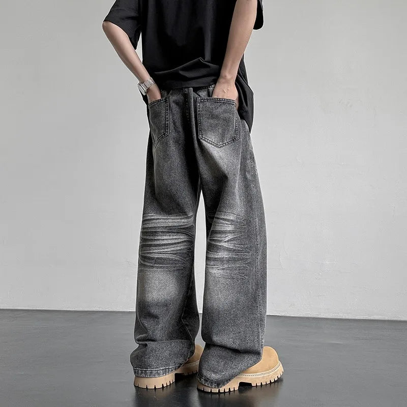 Men's Regular Fit Fade Denim Jeans - Casual Wear
