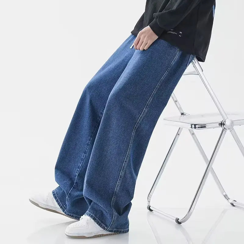 Men's Relaxed Fit Denim Jeans - Casual Wear