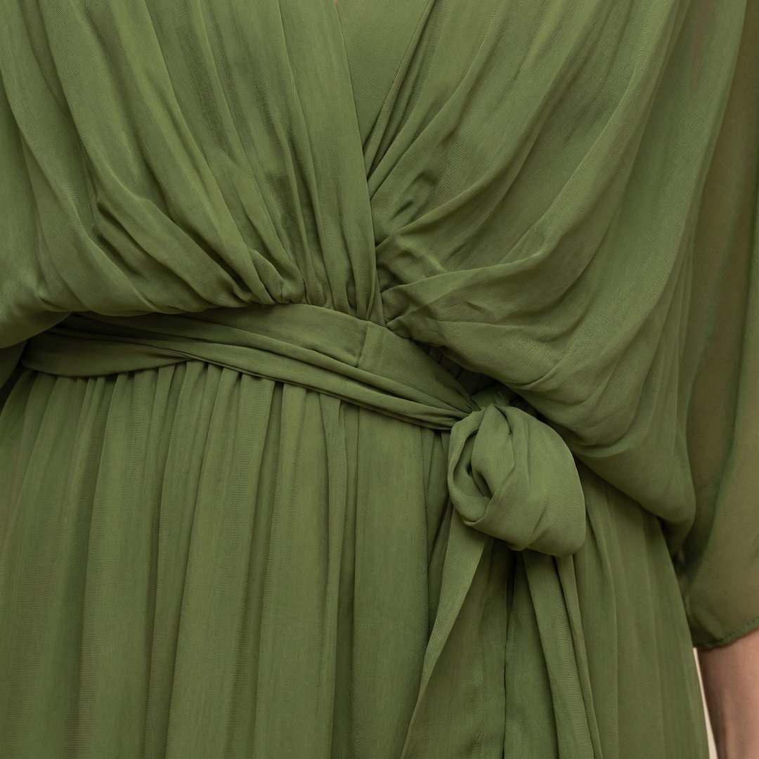 Sofia | Women's Elegant Wrap Midi Dress