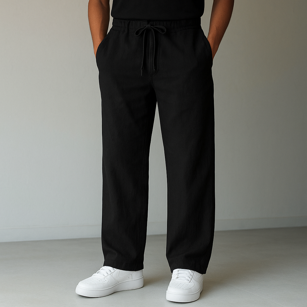 Women's Linen Pants - Relaxed Fit