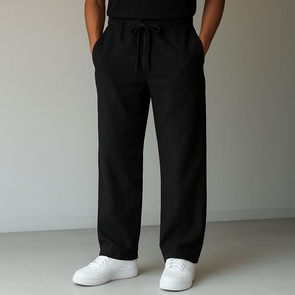 Women's Linen Pants - Relaxed Fit