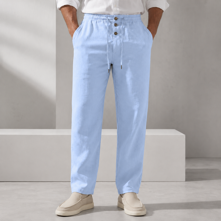 Men's Linen Pants - Relaxed Fit
