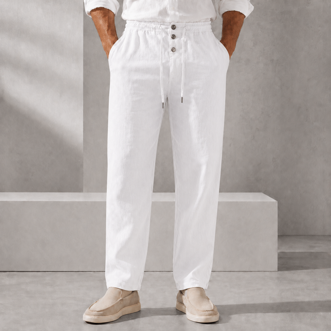 Men's Linen Pants - Relaxed Fit