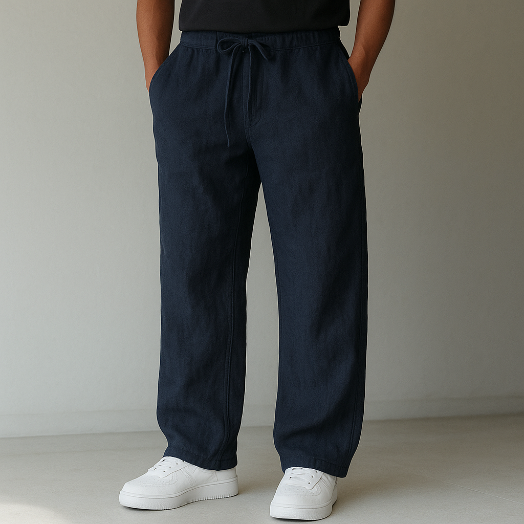 Women's Linen Pants - Relaxed Fit
