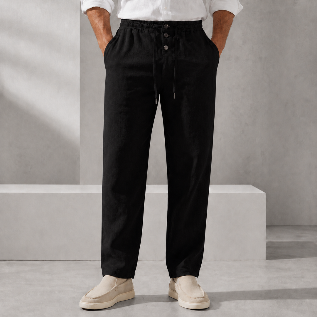 Men's Linen Pants - Relaxed Fit