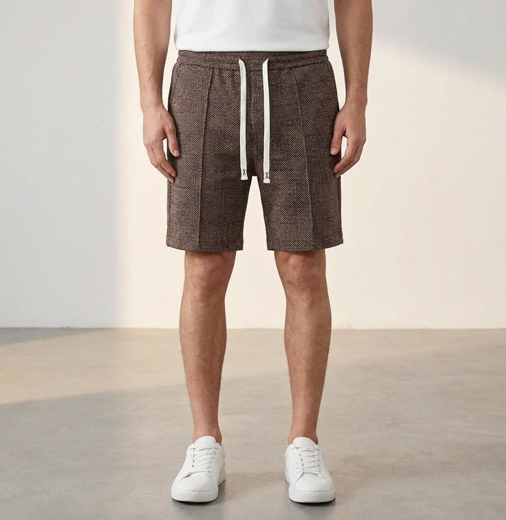 Men's Plaid Lounge Shorts
