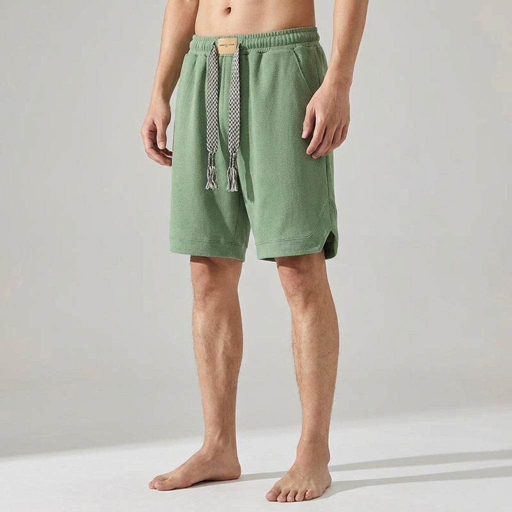 Men's Waffle Knit Lounge Shorts