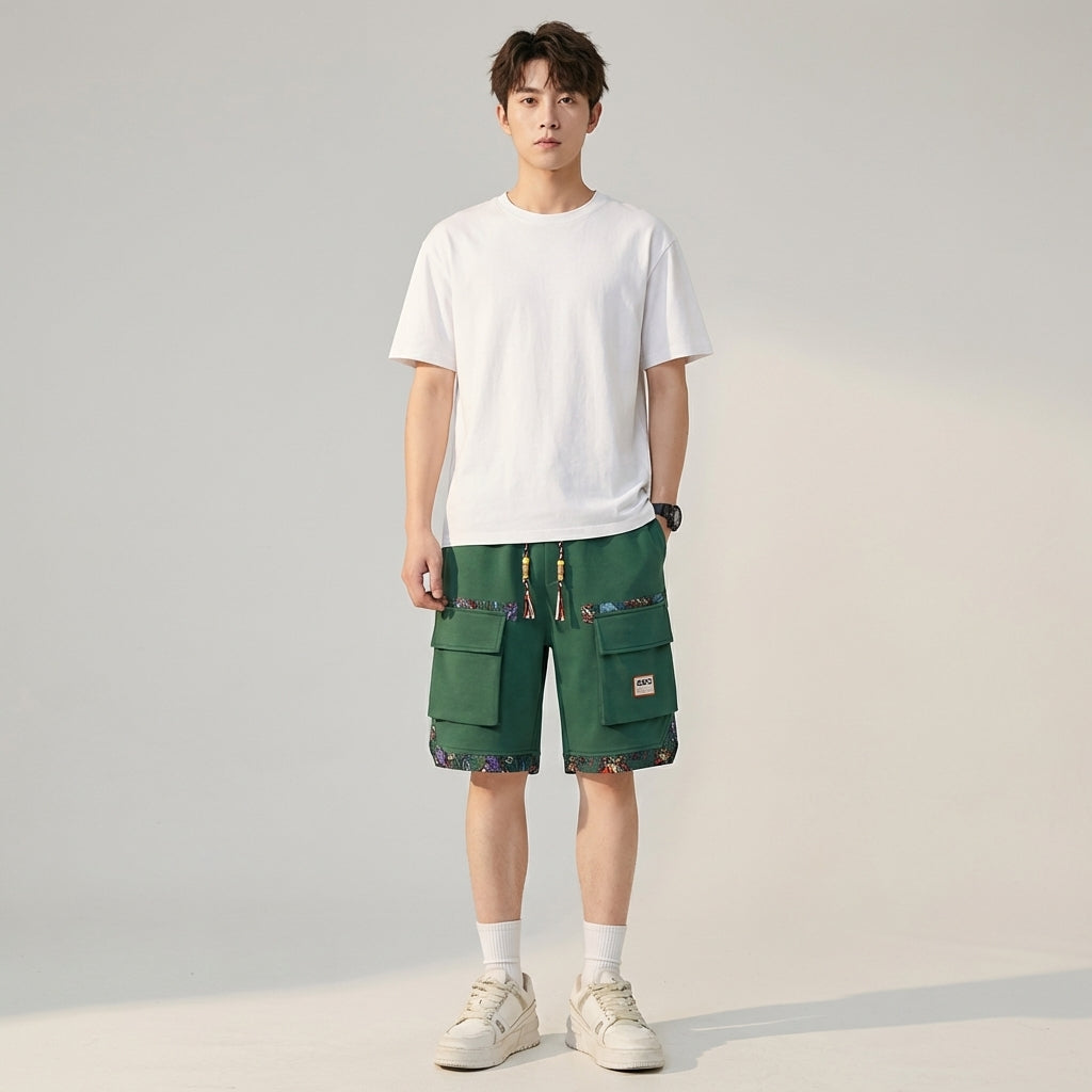Men's Cargo Shorts with Pockets - Stylish and Functional